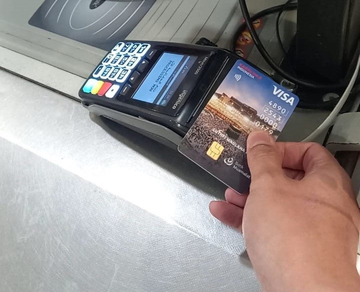 Transaksi Menggunakan Kartu Haji Indonesia